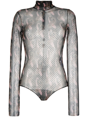 

Paisley-print bodysuit, ETRO Paisley-print bodysuit