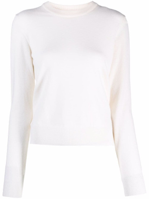 

Fine-knit crew-neck jumper, Maison Margiela Fine-knit crew-neck jumper