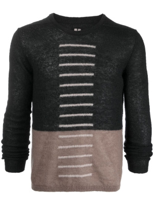

Judd colour-block jumper, Rick Owens Judd colour-block jumper
