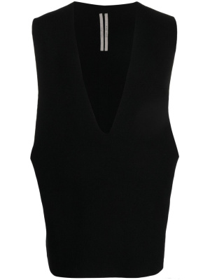 

Sleeveless jersey-knit jumper, Rick Owens Sleeveless jersey-knit jumper