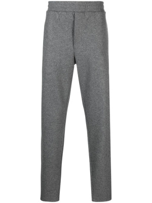 

Logo-embroidered elasticated-waistband trousers, Moncler Logo-embroidered elasticated-waistband trousers