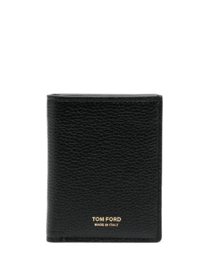 

Bi-fold grained leather cardholder, TOM FORD Bi-fold grained leather cardholder
