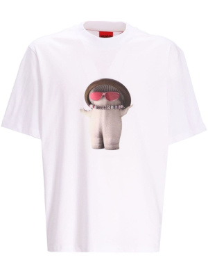 

Mushroom-print cotton T-shirt, HUGO Mushroom-print cotton T-shirt
