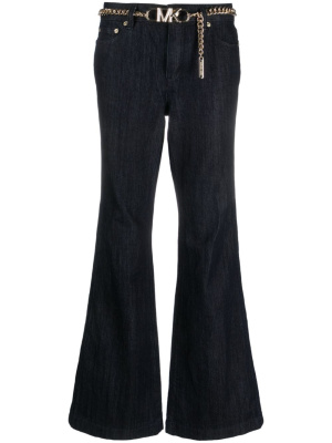 

Mid-rise flared jeans, Michael Michael Kors Mid-rise flared jeans
