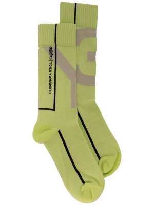 

Classic mid-calf logo socks, Y-3 Classic mid-calf logo socks
