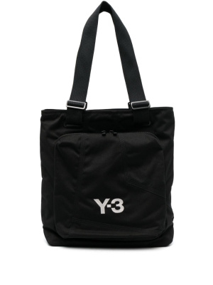 

CL logo-print tote bag, Y-3 CL logo-print tote bag