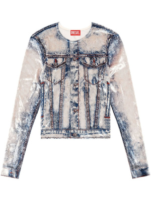 

T-Clauvet graphic-print top, Diesel T-Clauvet graphic-print top