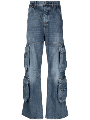 

Mid-rise cargo jeans, Diesel Mid-rise cargo jeans