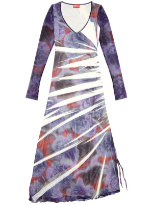 

D-Arien asymmetric mesh dress, Diesel D-Arien asymmetric mesh dress