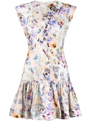 

Tama flounce short dress, ZIMMERMANN Tama flounce short dress