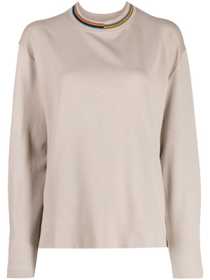

Signature Stripe crew-neck sweatshirt, Paul Smith Signature Stripe crew-neck sweatshirt