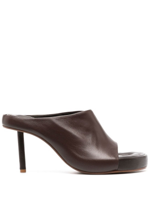 

85mm leather mules, Jacquemus 85mm leather mules