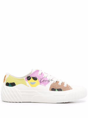 

Chunky-sole graphic-print sneakers, Kenzo Chunky-sole graphic-print sneakers