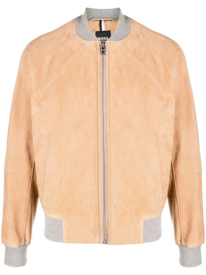 

Goatskin bomber jacket, BOSS Goatskin bomber jacket