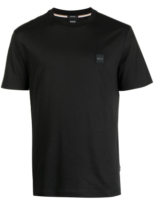 

Logo-patch cotton T-shirt, BOSS Logo-patch cotton T-shirt