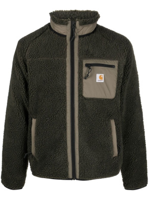 

Prentis logo-patch fleece jacket, Carhartt WIP Prentis logo-patch fleece jacket