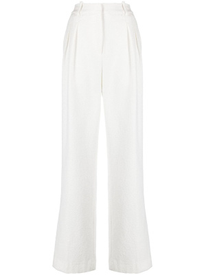 

Pleat-detail palazzo pants, Loulou Studio Pleat-detail palazzo pants