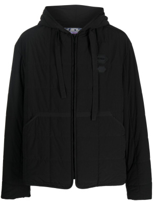 

Logo patch quilted jacket, Off-White Logo patch quilted jacket