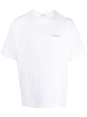 

Logo-print short-sleeve T-shirt, Off-White Logo-print short-sleeve T-shirt