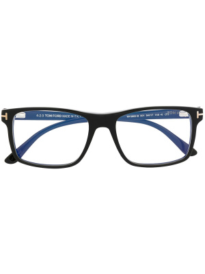 

Magnetic blue-block rectangular glasses, TOM FORD Eyewear Magnetic blue-block rectangular glasses