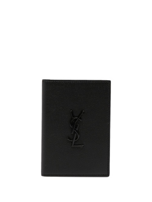 

Monogram bi-fold passport case, Saint Laurent Monogram bi-fold passport case