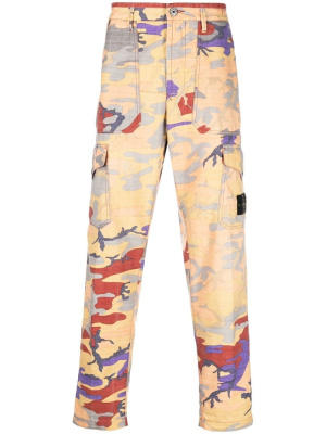 

Camouflage-print cargo trousers, Stone Island Camouflage-print cargo trousers