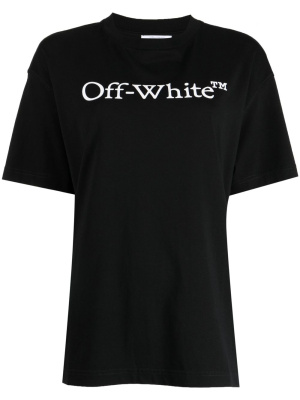 

Logo-print short-sleeve T-shirt, Off-White Logo-print short-sleeve T-shirt