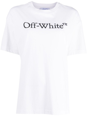 

Logo-print short-sleeve T-shirt, Off-White Logo-print short-sleeve T-shirt