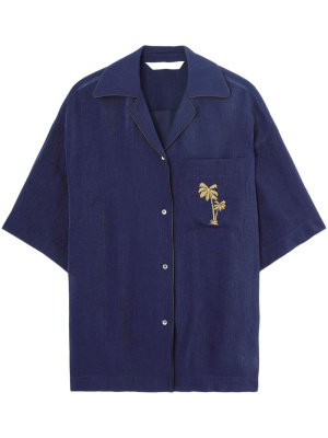 

Embroidered bowling shirt, Palm Angels Embroidered bowling shirt