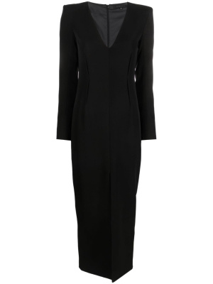 

Plunging V-neck maxi dress, Patrizia Pepe Plunging V-neck maxi dress
