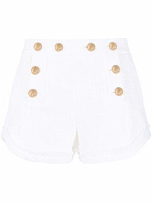 

High-waisted tweed shorts, Dsquared2 High-waisted tweed shorts