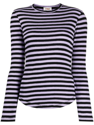 

Charlotte stripe-print T-shirt, YMC Charlotte stripe-print T-shirt