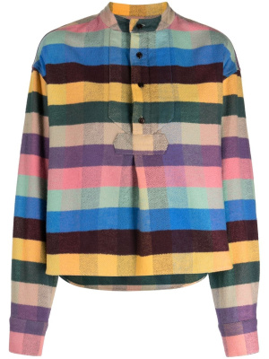 

Juju check-pattern shirt, YMC Juju check-pattern shirt