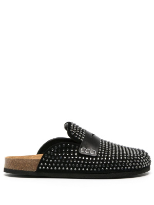 

Crystal-embellished loafer mules, JW Anderson Crystal-embellished loafer mules