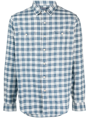 

Check-pattern linen-blend shirt, Polo Ralph Lauren Check-pattern linen-blend shirt