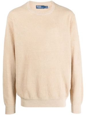 

Crew-neck knitted linen jumper, Polo Ralph Lauren Crew-neck knitted linen jumper