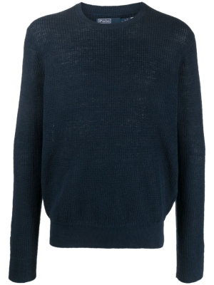 

Crew-neck knitted linen jumper, Polo Ralph Lauren Crew-neck knitted linen jumper