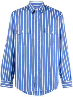 

Striped long-sleeve cotton shirt, Polo Ralph Lauren Striped long-sleeve cotton shirt