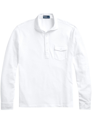 

Long-sleeve cotton polo shirt, Polo Ralph Lauren Long-sleeve cotton polo shirt