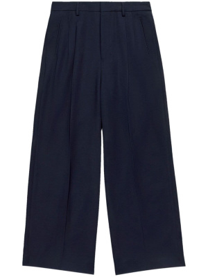 

Pleated long-length trousers, AMI Paris Pleated long-length trousers