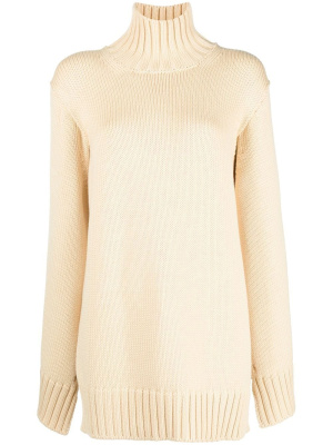 

Slit-sleeves high-neck jumper, Jil Sander Slit-sleeves high-neck jumper