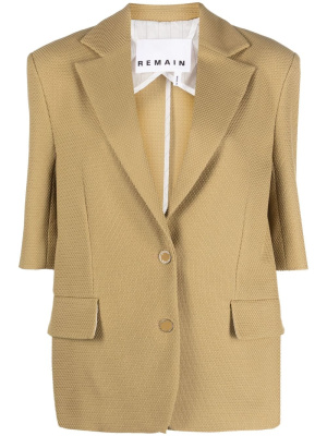 

Single-breasted cotton blazer, REMAIN Single-breasted cotton blazer
