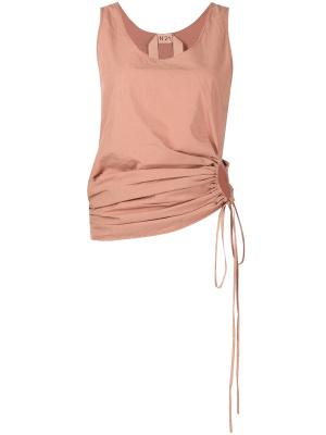 

Cut-out gathered tank top, Nº21 Cut-out gathered tank top