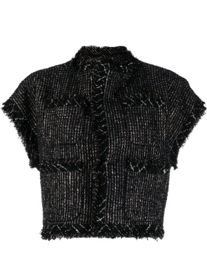 

Metallic-threading tweed jacket, Sacai Metallic-threading tweed jacket