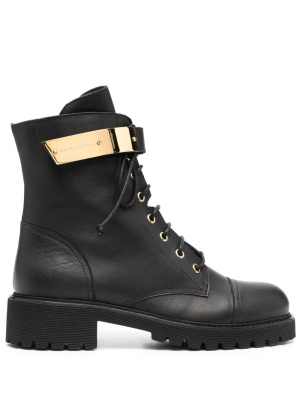 

Lace-up combat boots, Giuseppe Zanotti Lace-up combat boots