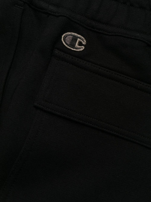 

Logo-embroidered track trousers, Rick Owens X Champion Logo-embroidered track trousers