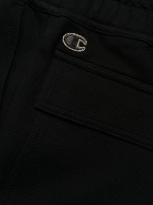 

Logo-embroidered track trousers, Rick Owens X Champion Logo-embroidered track trousers