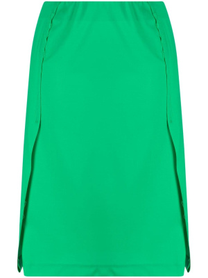 

Pleated-panel midi skirt, Raf Simons Pleated-panel midi skirt