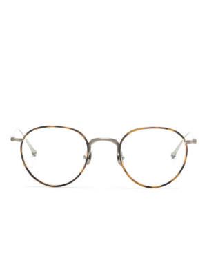 

Tortoiseshell-effect round-frame glasses, Matsuda Tortoiseshell-effect round-frame glasses