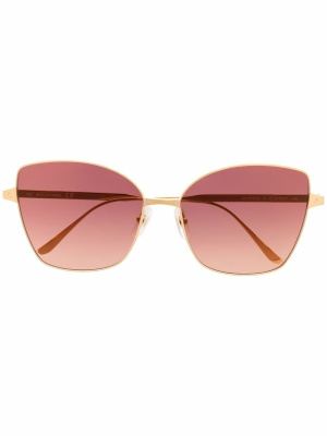 

Cat-eye gradient-lense sunglasses, Cartier Eyewear Cat-eye gradient-lense sunglasses